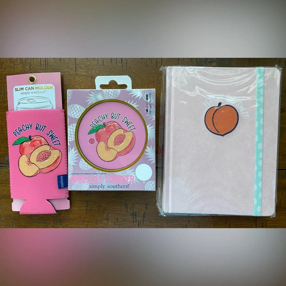 •NEW•{3} Simply Southern ‘Peachy But Sweet’ Bundle🍑